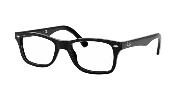 Ray-Ban Optical RX5228 Eyeglasses, 2000EX BLACK (BLACK)