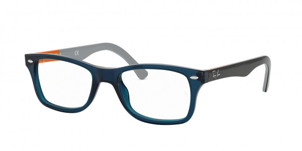 Ray-Ban Optical RX5228 Eyeglasses, 5547 BLUE (BLUE)