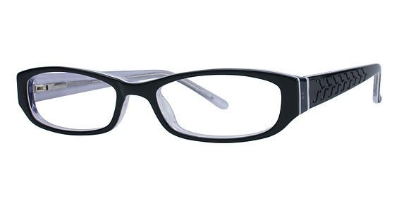 Seventeen 5356 Eyeglasses, BLACK