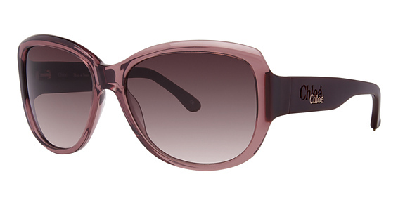 Chloé CL2213 Sunglasses, C04 Raspberry (Bi Gradient Brown)