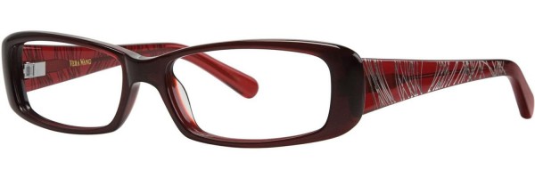 Vera Wang V044 Eyeglasses, Burgundy