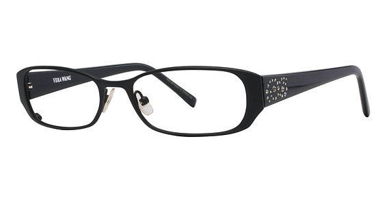 Vera Wang Flourish Eyeglasses, BK Black