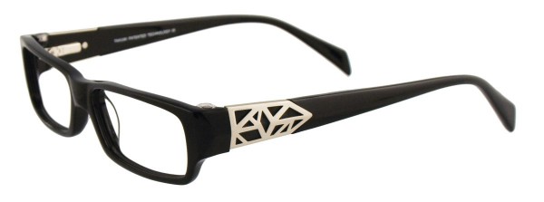 Takumi T9891 Eyeglasses, BLACK
