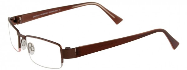 EasyClip EC160 Eyeglasses, SATIN CHOCOLATE