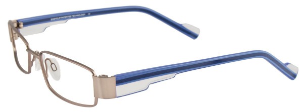 EasyClip EC155 Eyeglasses, SILVER