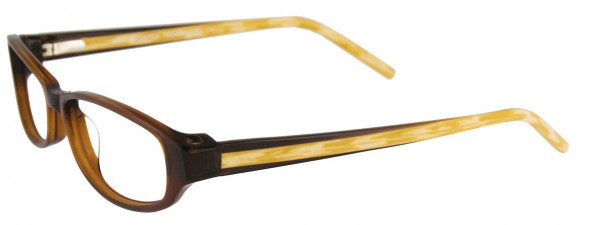 MDX S3225 Eyeglasses, CLEAR BROWN
