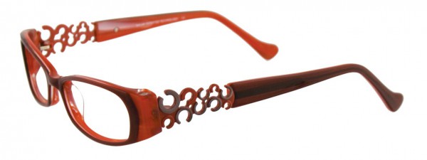 Takumi T9896 Eyeglasses, CRANBERRY