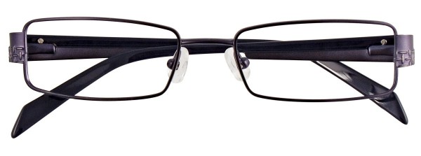 EasyClip EC145 Eyeglasses, SATIN NAVY