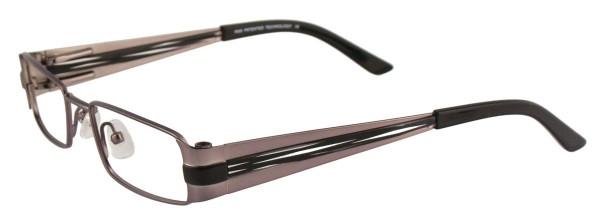MDX S3228 Eyeglasses, DARK SILVER AND BLACK