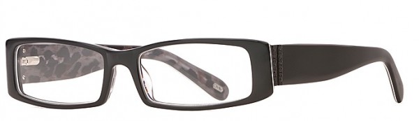 Carmen Marc Valvo Keira Eyeglasses, Black Leopard