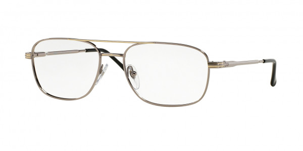 Sferoflex SF2152 Eyeglasses, 131 SILVER GOLD (SILVER)