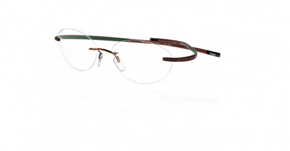Silhouette SPX Art 6750 Eyeglasses, 6058 Red