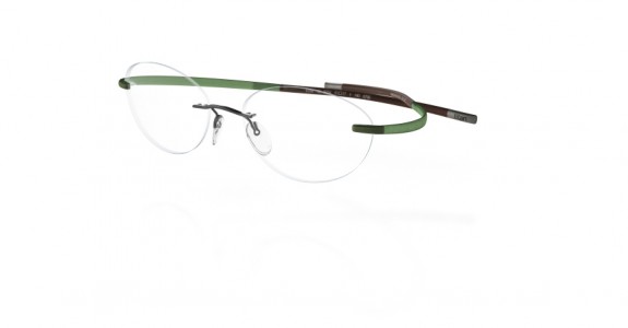 Silhouette SPX Art 6750 Eyeglasses, 6065 Green
