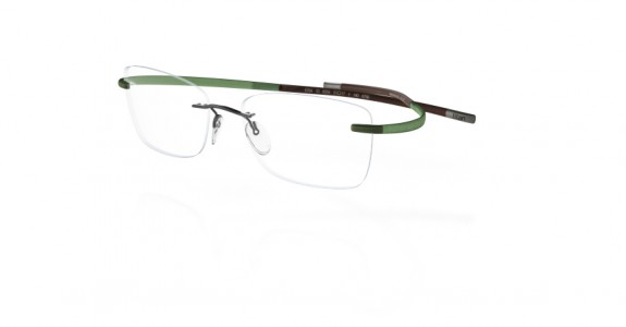 Silhouette SPX Art 6752 Eyeglasses, 6065 Green