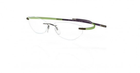 Silhouette SPX Art 6763 Eyeglasses, 6054 Green