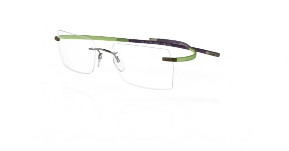Silhouette SPX Art 7688 Eyeglasses, 6054 Green