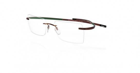 Silhouette SPX Art 7688 Eyeglasses, 6058 Red