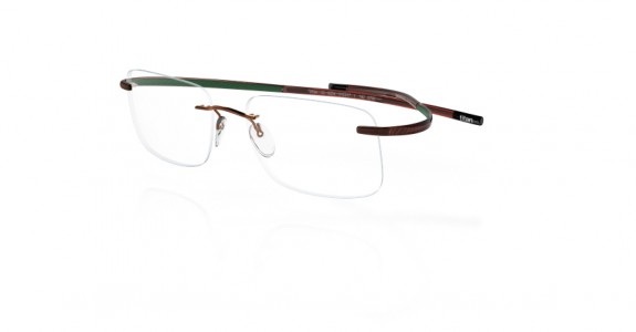 Silhouette SPX Art 7689 Eyeglasses, 6058 Red