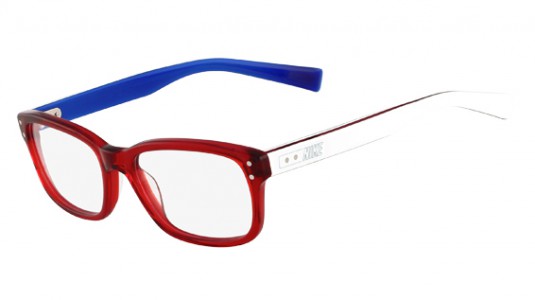 Nike NIKE 7202 Eyeglasses, 600 CRYSTAL RED/WHITE/BLUE