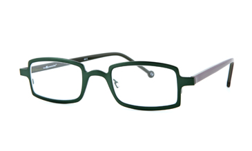 LA Eyeworks Quirk Eyeglasses, 569 Forest Green