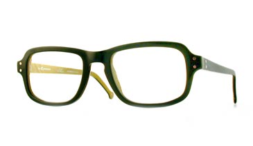 LA Eyeworks Dewey Eyeglasses, 194 Two Greens