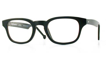 LA Eyeworks Masonette Eyeglasses, 101 Black