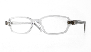 LA Eyeworks Smith Eyeglasses, 100 Crystal