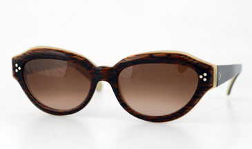 LA Eyeworks Masala Sunglasses, 627 Brown Tiger Bone