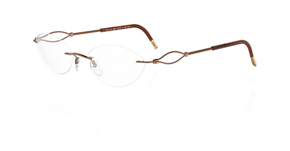 Silhouette Sensazione 6739 Eyeglasses, 6054 Rose