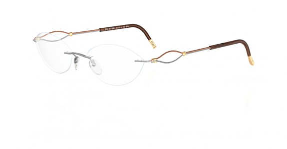 Silhouette Sensazione 6739 Eyeglasses, 6055 Brown