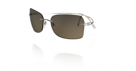 Silhouette Crystals (8121) Sunglasses, 6089 Grey