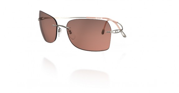 Silhouette Crystals (8121) Sunglasses, 6151 Brown