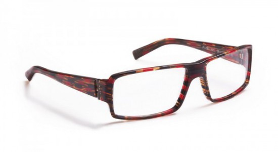 J.F. Rey JF1200 Eyeglasses, BLACK / RED (3505)