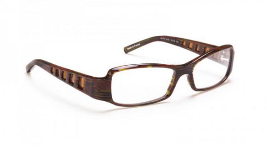 J.F. Rey JF1177 Eyeglasses, Brown / Khaki fibers (9242)
