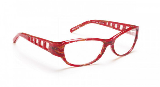 J.F. Rey JF1178 Eyeglasses, Red hair-net (3095)
