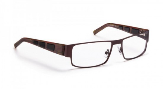 J.F. Rey JF2370 Eyeglasses, Brown / Brown marble (9243)