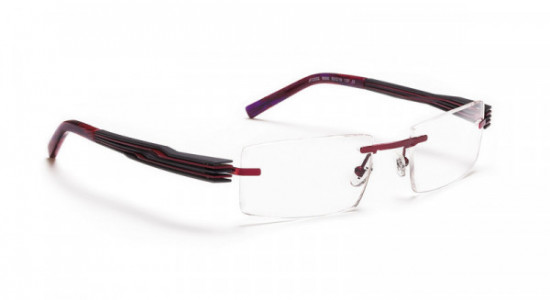 J.F. Rey JF2332 Eyeglasses, RED / BLACK & RED GRADIENT (3000)