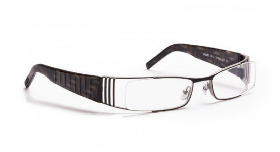 J.F. Rey JF2362 Eyeglasses, BLACK / SILVER (0012)