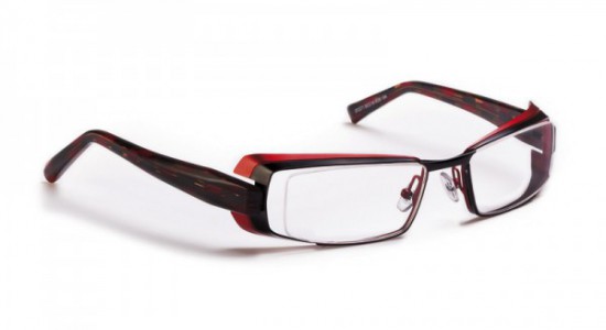 J.F. Rey JF2371 Eyeglasses, BLACK / RED (0030)