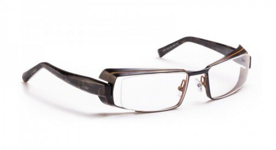 J.F. Rey JF2372 Eyeglasses, BLACK / BLOND TOBACCO (0092)