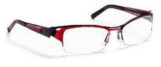 J.F. Rey JF2360 Eyeglasses, 3000 RED / BLACK