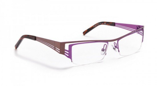 J.F. Rey JF2373 Eyeglasses, BROWN / ORCHID (9770)