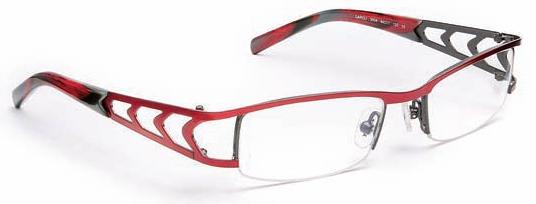 J.F. Rey GAROU Eyeglasses, 3004 Red/Gun
