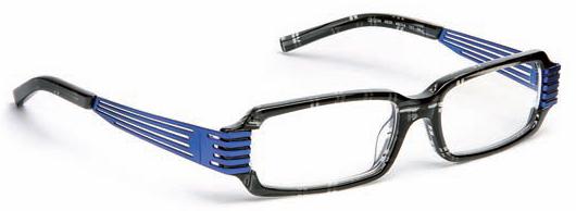 J.F. Rey GROOM Eyeglasses, 0020 Black tartan/klein blue