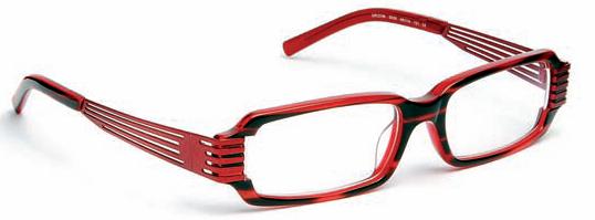J.F. Rey GROOM Eyeglasses, 3030 Red flame/Red