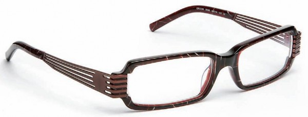 J.F. Rey GROOM Eyeglasses, 9595 Brown & Silver/Chocolate
