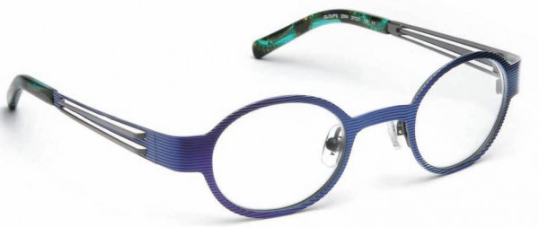 J.F. Rey GLOUPS Eyeglasses, 2004 Klein blue/Gun