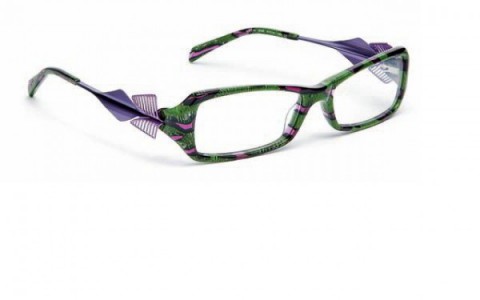 J.F. Rey GRITTA Eyeglasses, Green - Purple (4080)