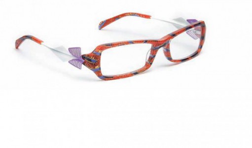 J.F. Rey GRITTA Eyeglasses, Orange - Lilac - White (6074)