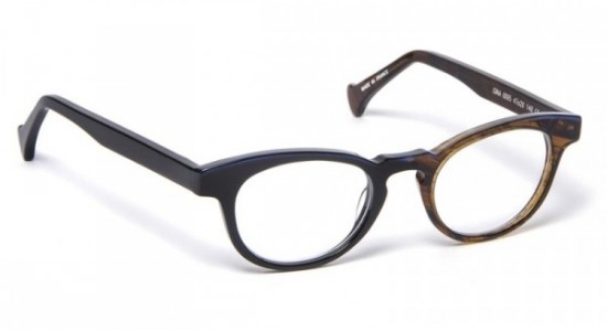 J.F. Rey GINA Eyeglasses, GINA 0095 BLACK/BROWN LACES (0095)